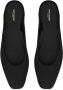 Saint Laurent Lido silk-crepe slippers Black - Thumbnail 3