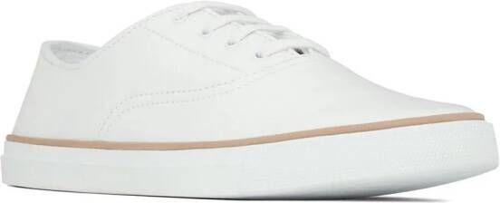 Saint Laurent low-top lace-up sneakers White