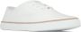 Saint Laurent low-top lace-up sneakers White - Thumbnail 2