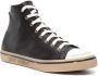 Saint Laurent Malibu lace-up leather sneakers Black - Thumbnail 2