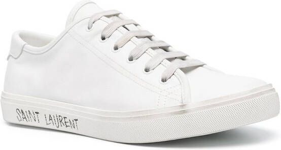 Saint Laurent Malibu low-top sneakers White