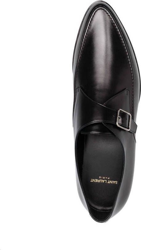 Saint Laurent Marceau monk shoes Black