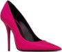 Saint Laurent Marylin 110mm satin pumps Pink - Thumbnail 2