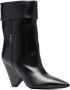 Saint Laurent Niki 85mm ankle boots Black - Thumbnail 2