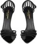 Saint Laurent Milena 110mm leather sandals Black - Thumbnail 3