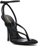 Saint Laurent Nadja 115mm rhinestone-embellished sandals Black - Thumbnail 2