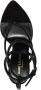 Saint Laurent Nadja 115mm rhinestone-embellished sandals Black - Thumbnail 4