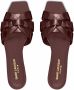 Saint Laurent Nu Pieds flat sandals Brown - Thumbnail 3