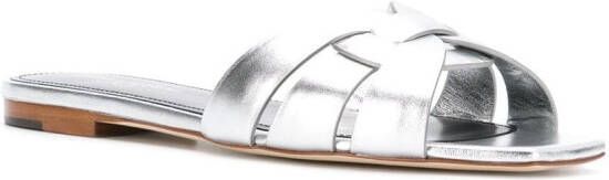 Saint Laurent Nu Pieds sandals Metallic
