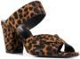 Saint Laurent Oak mule sandals Brown - Thumbnail 2