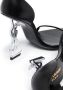 Saint Laurent Opyum 110mm leather sandals Black - Thumbnail 4