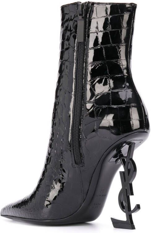 Saint Laurent Opyum 110mm ankle boots Black