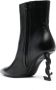 Saint Laurent Opyum 110mm ankle boots Black - Thumbnail 3