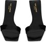Saint Laurent Pam 70mm leather sandals Black - Thumbnail 3