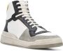 Saint Laurent panelled high-top sneakers White - Thumbnail 2