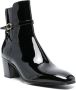 Saint Laurent patent 70mm ankle boots Black - Thumbnail 2