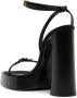 Saint Laurent Platz 105mm platform sandals Black - Thumbnail 3