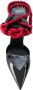 Saint Laurent pointed flower pumps Black - Thumbnail 4