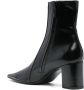 Saint Laurent Rainer 75mm leather boots Black - Thumbnail 3