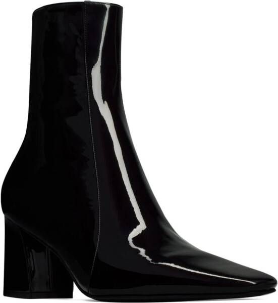 Saint Laurent Rainner zipped boots Black