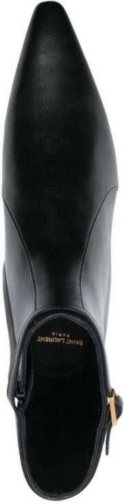 Saint Laurent Romeo calf-leather ankle boots Black