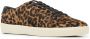 Saint Laurent SL06 Court Classic leopard sneakers Brown - Thumbnail 2