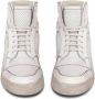 Saint Laurent SL24 leather high-top sneakers White - Thumbnail 4