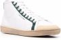 Saint Laurent SL39 high-top lace-up sneakers White - Thumbnail 2