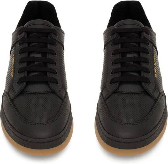 Saint Laurent SL 61 lace-up leather sneakers Black