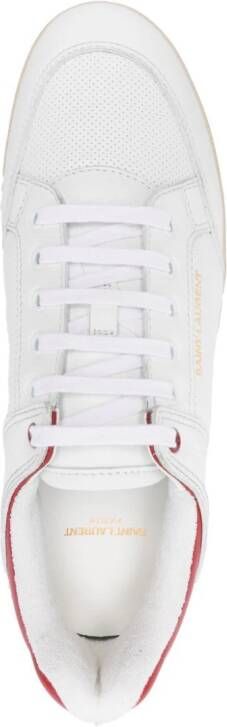 Saint Laurent SL 61 leather sneakers White