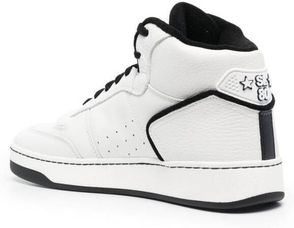 Saint Laurent SL 80 high-top sneakers White