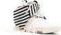 Saint Laurent Smith bandana-detail high-top sneakers White - Thumbnail 2