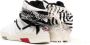 Saint Laurent Smith bandana-detail high-top sneakers White - Thumbnail 3