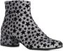 Saint Laurent star print boots Metallic - Thumbnail 2
