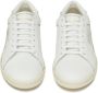Saint Laurent studded low-top leather sneakers White - Thumbnail 4
