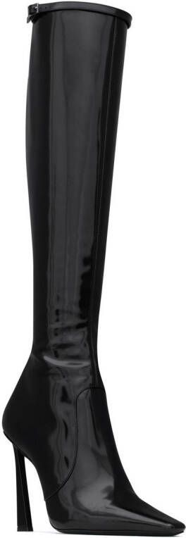 Saint Laurent Tess 110 high-heeled boots Black