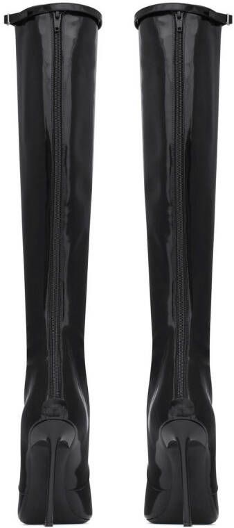 Saint Laurent Tess 110 high-heeled boots Black