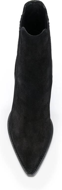 Saint Laurent Theo chelsea boots Black
