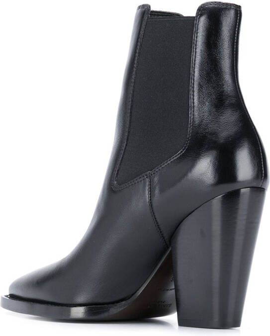 Saint Laurent Theo chelsea boots Black