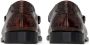 Saint Laurent tortoiseshell-effect 15mm loafers Brown - Thumbnail 3