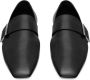 Saint Laurent Tristan buckled leather slippers Black - Thumbnail 3