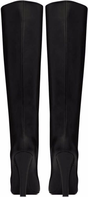 Saint Laurent Tube knee-length boots Black