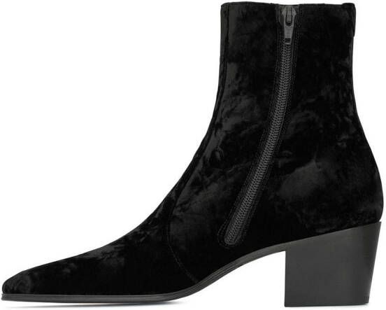 Saint Laurent Vassili 60mm ankle boots Black