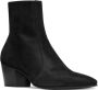 Saint Laurent Vassili 65mm leather boots Black - Thumbnail 2