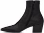 Saint Laurent Vassili zipped boots Black - Thumbnail 4
