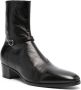 Saint Laurent Vlad smooth leather ankle boots Black - Thumbnail 2