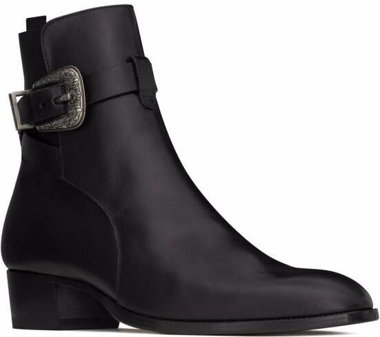 Saint Laurent 40mm Wyatt boots Black