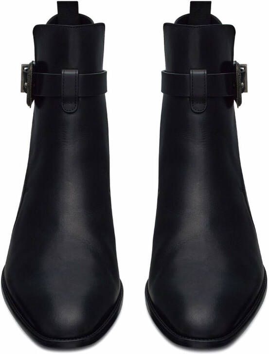 Saint Laurent 40mm Wyatt boots Black