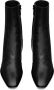 Saint Laurent XIV 70mm leather ankle boots Black - Thumbnail 4