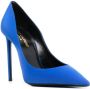 Saint Laurent Zoe pointed pumps Blue - Thumbnail 2